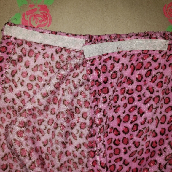 PINK LEOPARD SHOWER WRAP ONE SIZE - Picture 6 of 11